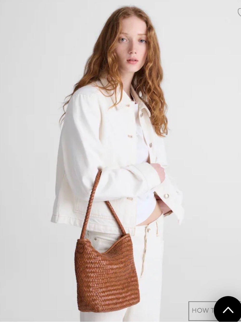 The Signature Woven Shoulder Bag - Burnt Sienna